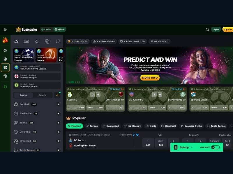 Cashback RELDAY y rakeback de Casinacho Casino Nacho Casino con ejemplos para España